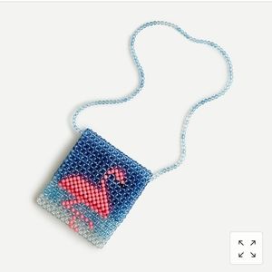 JCrew girls crossbody beaded